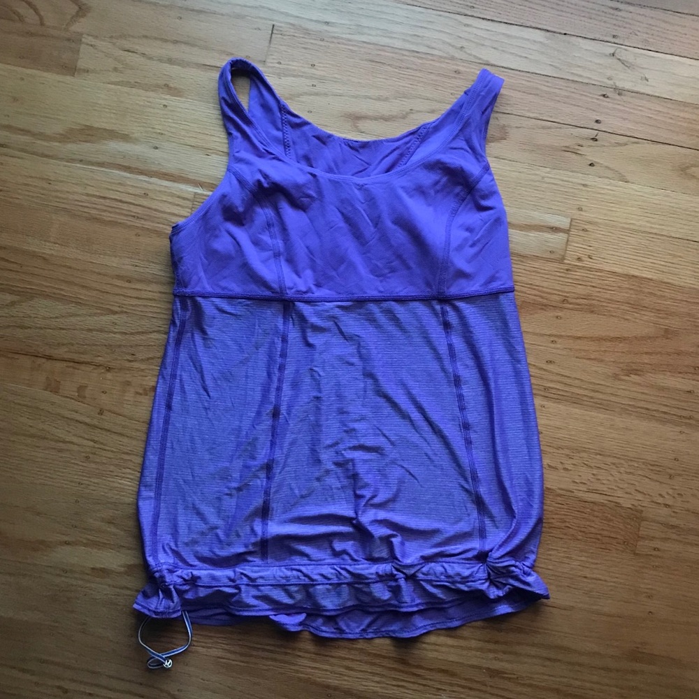 [SOLD] Lululemon drawstring tank Sz 8